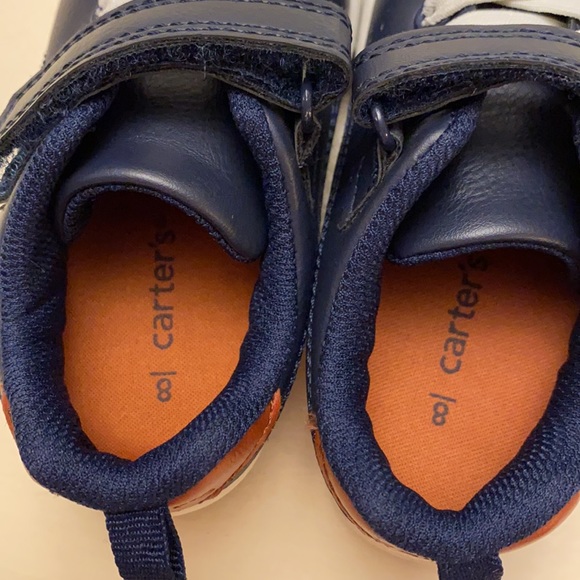 Lightly worn, toddler boy size 8 shoes. - Picture 6 of 6